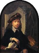 Gerard Dou Self-portrait painting